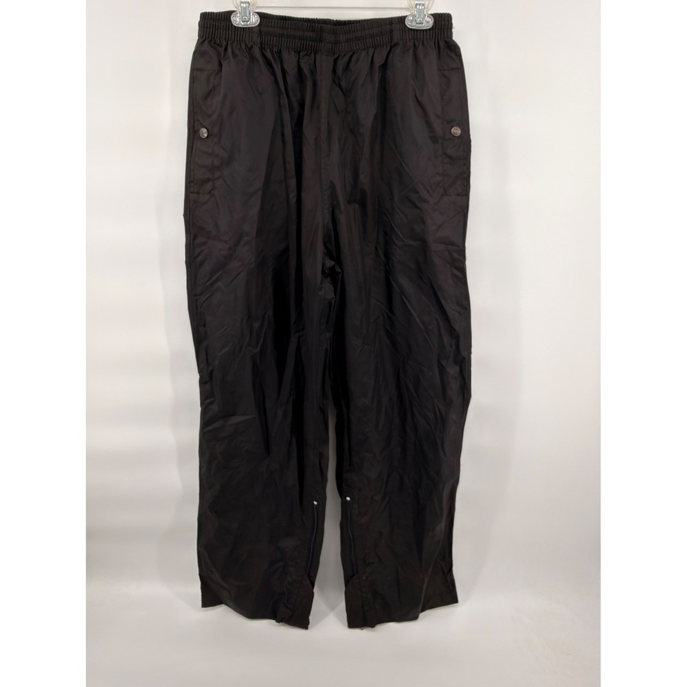 Monterey Club Black Golf Rain Pants Men S Waterproof Windbreaker Track Warmup